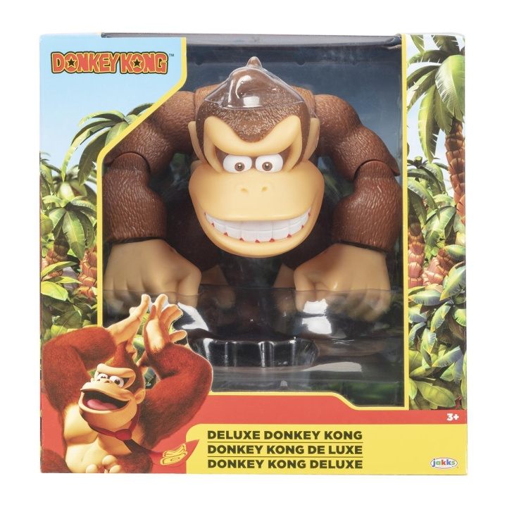 JAKKS Pacific Donkey Kong 6 tommer figur Deluxe Donkey Kong i gruppen LEGETØJ, BØRN & BABY / Legetøj / Figurer, miniaturer og tilbehør hos TP E-commerce Nordic AB (C81894)