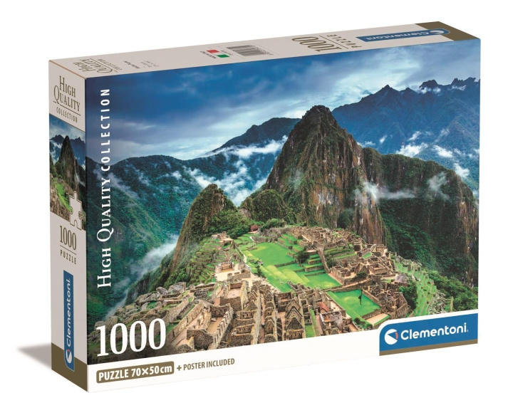 Clementoni 1000 stk CB Collection Machu Picchu i høj kvalitet i gruppen SPORT, FRITID & HOBBY / Hobby / Puslespil hos TP E-commerce Nordic AB (C81952)