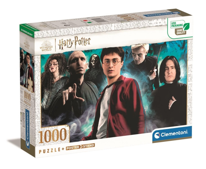 Clementoni 1000 stk CB Collection Harry Potter af høj kvalitet i gruppen SPORT, FRITID & HOBBY / Hobby / Puslespil hos TP E-commerce Nordic AB (C81965)