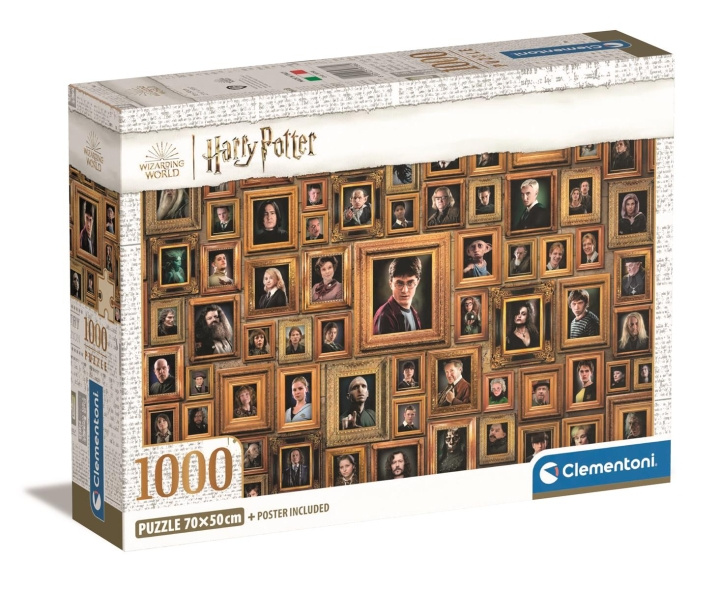 Clementoni 1000 brikker CB Impossible Puzzle Harry Potter i gruppen SPORT, FRITID & HOBBY / Hobby / Puslespil hos TP E-commerce Nordic AB (C81966)