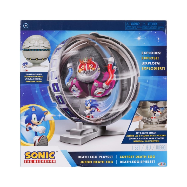 JAKKS Pacific Sonic the Hedgehog 2.5 Inch Playset Death Egg Battle Set i gruppen LEGETØJ, BØRN & BABY / Legetøj / Figurer, miniaturer og tilbehør hos TP E-commerce Nordic AB (C81989)