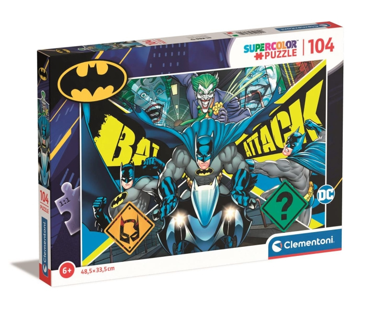 Clementoni 104 brikker Puslespil Børn Batman i gruppen LEGETØJ, BØRN & BABY / Legetøj / børns puslespil hos TP E-commerce Nordic AB (C82020)