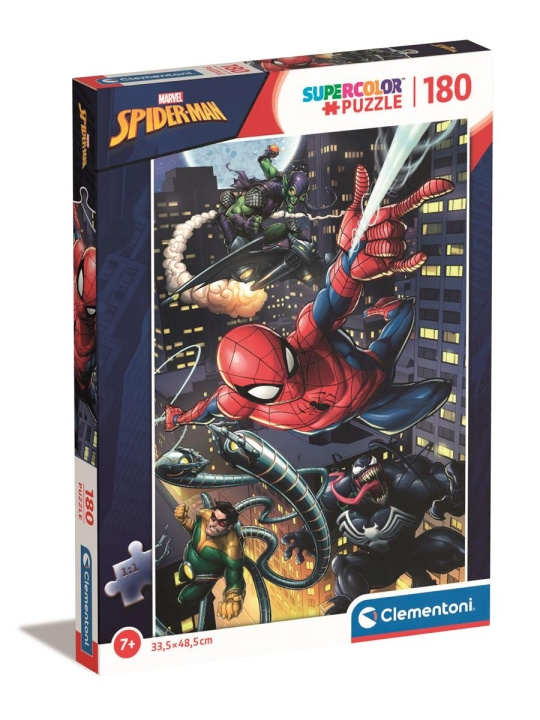 Clementoni 180 brikker Puslespil Børn Spider-Man 2 i gruppen LEGETØJ, BØRN & BABY / Legetøj / børns puslespil hos TP E-commerce Nordic AB (C82026)