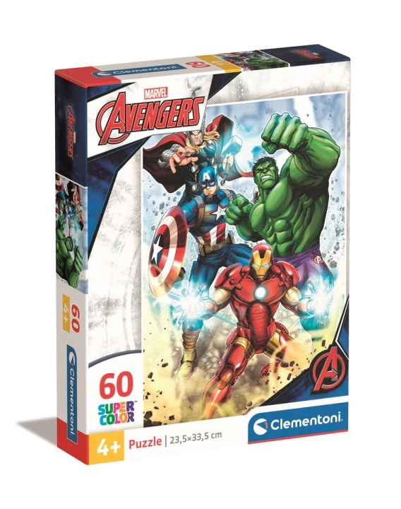 Clementoni 60 brikker Puslespil Børn Marvel Avengers i gruppen LEGETØJ, BØRN & BABY / Legetøj / børns puslespil hos TP E-commerce Nordic AB (C82060)