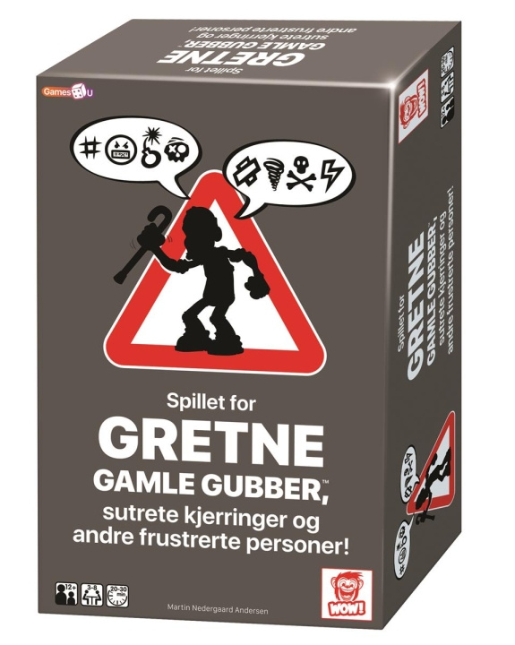 Plasto Gnavne gamle mænd (NEJ) i gruppen LEGETØJ, BØRN & BABY / Spil / Brætspil hos TP E-commerce Nordic AB (C82063)