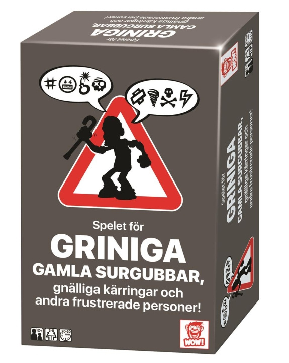 Plasto Spillet for GRINY OLD SURGIVORS, klynkende kællinger og andre frustrerede mennesker! (SE) i gruppen LEGETØJ, BØRN & BABY / Spil / Brætspil hos TP E-commerce Nordic AB (C82071)