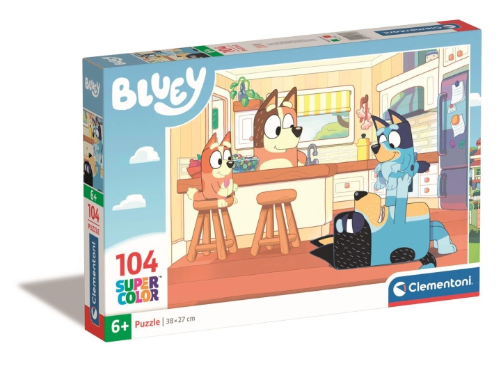 Clementoni 104 stk Puslespil Bluey i gruppen LEGETØJ, BØRN & BABY / Legetøj / børns puslespil hos TP E-commerce Nordic AB (C82078)
