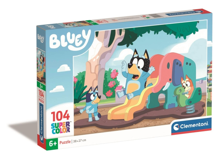 Clementoni 104 brikker Puslespil Bluey -2 i gruppen LEGETØJ, BØRN & BABY / Legetøj / børns puslespil hos TP E-commerce Nordic AB (C82079)