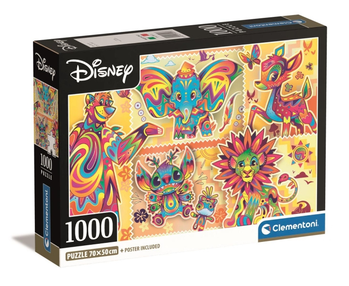 Clementoni 1000 stk CB Collection Disney Classics af høj kvalitet i gruppen SPORT, FRITID & HOBBY / Hobby / Puslespil hos TP E-commerce Nordic AB (C82097)