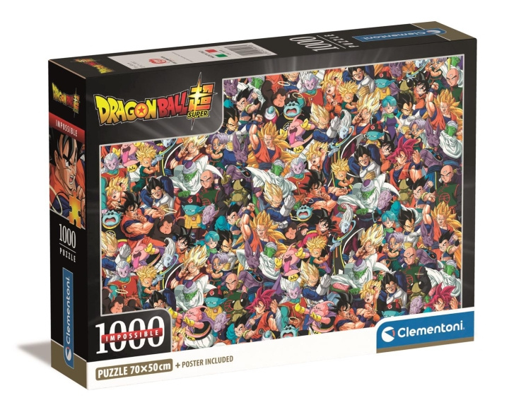 Clementoni 1000 stk CB Impossible Dragon Ball i gruppen SPORT, FRITID & HOBBY / Hobby / Puslespil hos TP E-commerce Nordic AB (C82098)