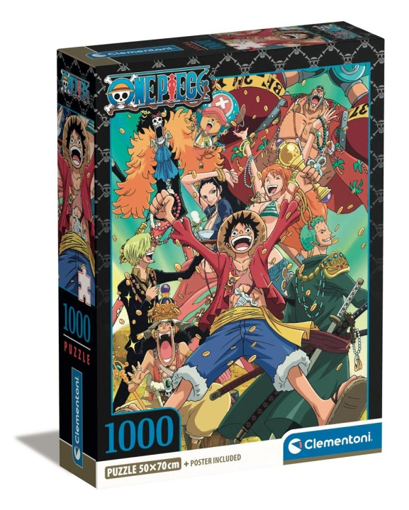 Clementoni 1000 stk CB Collection One Piece 2 af høj kvalitet i gruppen SPORT, FRITID & HOBBY / Hobby / Puslespil hos TP E-commerce Nordic AB (C82100)