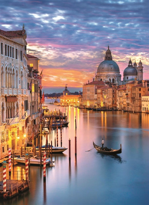 Clementoni 500 stk CB Collection Lighting Venice af høj kvalitet i gruppen LEGETØJ, BØRN & BABY / Legetøj / børns puslespil hos TP E-commerce Nordic AB (C82114)