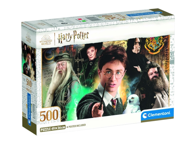 Clementoni 500 stk CB Collection Harry Potter 1 af høj kvalitet i gruppen LEGETØJ, BØRN & BABY / Legetøj / børns puslespil hos TP E-commerce Nordic AB (C82120)