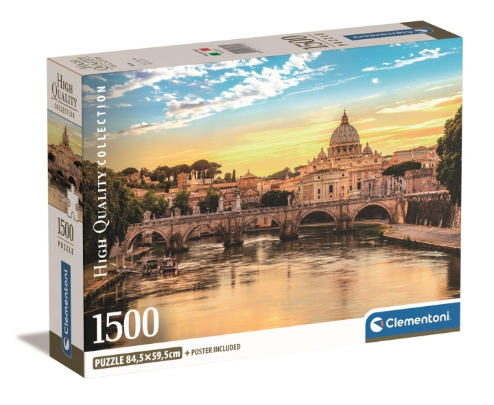Clementoni 1500 stk CB Collection Rom af høj kvalitet i gruppen SPORT, FRITID & HOBBY / Hobby / Puslespil hos TP E-commerce Nordic AB (C82124)