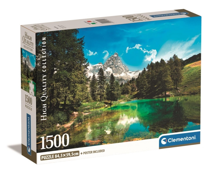 Clementoni 1500 stk CB Collection Blue Lake af høj kvalitet i gruppen SPORT, FRITID & HOBBY / Hobby / Puslespil hos TP E-commerce Nordic AB (C82126)