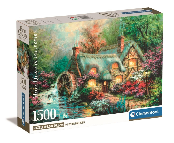 Clementoni 1500 stk CB High Quality Collection Country Retreat i gruppen SPORT, FRITID & HOBBY / Hobby / Puslespil hos TP E-commerce Nordic AB (C82128)