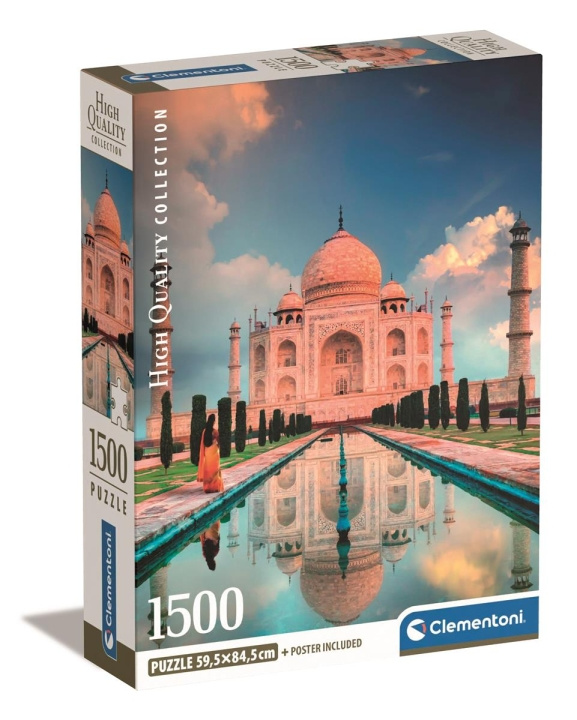 Clementoni 1500 stk CB Collection Taj Mahal i høj kvalitet i gruppen SPORT, FRITID & HOBBY / Hobby / Puslespil hos TP E-commerce Nordic AB (C82131)