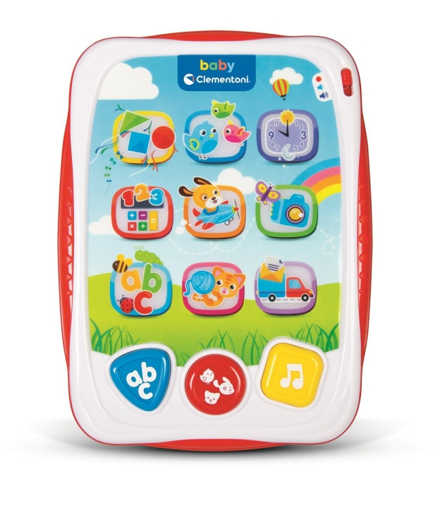 Clementoni Min første tablet (SE/FI/DK/NO) i gruppen LEGETØJ, BØRN & BABY / Babyleg (0-3 år) / Aktivitetslegetøj hos TP E-commerce Nordic AB (C82140)