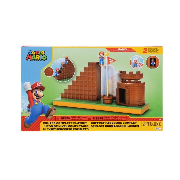 JAKKS Pacific Super Mario 2,5 tommer legesæt Level End i gruppen LEGETØJ, BØRN & BABY / Legetøj / Legesæt hos TP E-commerce Nordic AB (C82186)