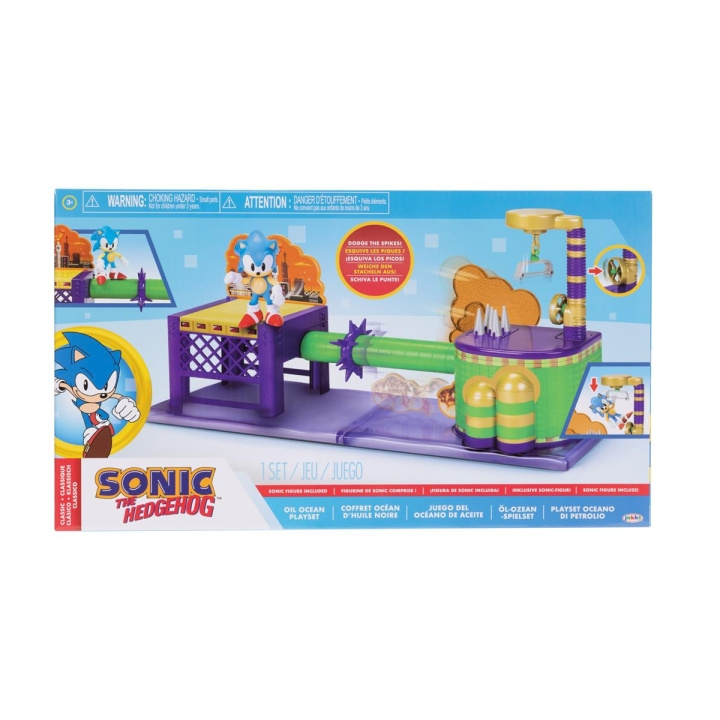 JAKKS Pacific Sonic the Hedgehog 2,5 tommer legesæt Oil Ocean