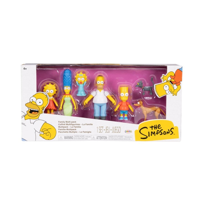 JAKKS Pacific The Simpsons 2,5 tommer figur multipack i gruppen LEGETØJ, BØRN & BABY / Legetøj / Figurer, miniaturer og tilbehør hos TP E-commerce Nordic AB (C82192)