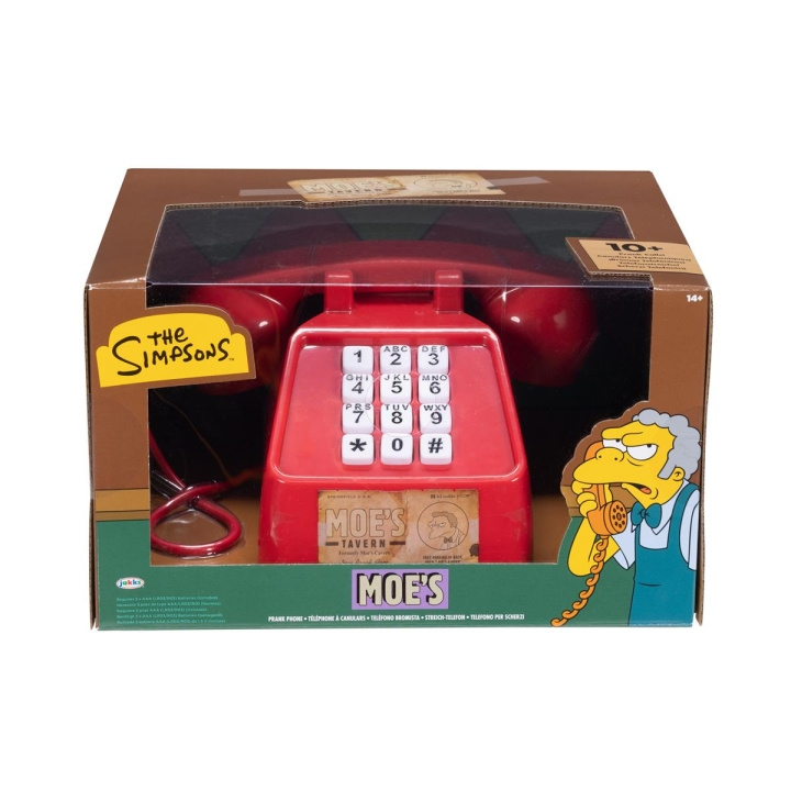 JAKKS Pacific The Simpsons Feature Moe\'s Tavern Prank Phone i gruppen LEGETØJ, BØRN & BABY / Legetøj / Elektronik og medier / Interaktivt legetøj hos TP E-commerce Nordic AB (C82194)