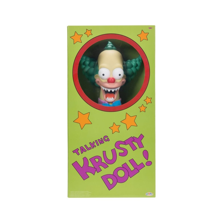 JAKKS Pacific The Simpsons Feature Plush 16 Inch Good/Evil Krusty i gruppen LEGETØJ, BØRN & BABY / Babyleg (0-3 år) / Tøjdyr hos TP E-commerce Nordic AB (C82195)