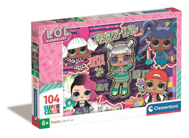 Clementoni 104 stk Puslespil Børn LOL i gruppen LEGETØJ, BØRN & BABY / Legetøj / børns puslespil hos TP E-commerce Nordic AB (C82217)