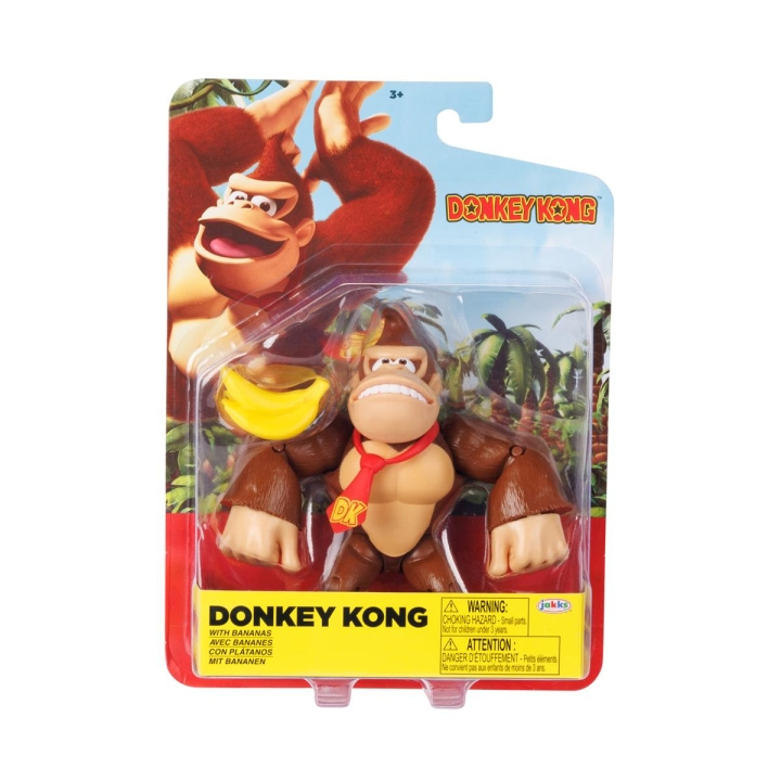 JAKKS Pacific Donkey Kong 4 tommer figur Donkey Kong med bananer i gruppen LEGETØJ, BØRN & BABY / Legetøj / Figurer, miniaturer og tilbehør hos TP E-commerce Nordic AB (C82267)