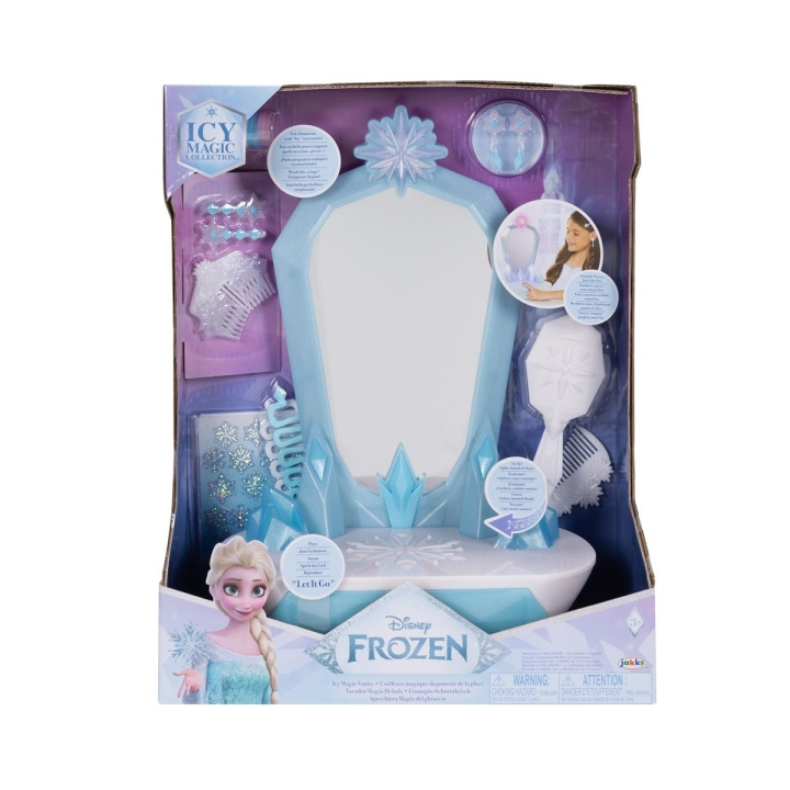 JAKKS Pacific Disney Frozen rollespil Elsas is- og magi-forfængelighed i gruppen LEGETØJ, BØRN & BABY / Legetøj / Lille hjem & rollespil hos TP E-commerce Nordic AB (C82272)
