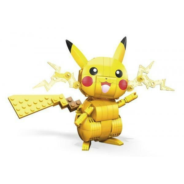 Pokémon MEGA - Pokemon Build & Show - Pikachu (GMD31) i gruppen LEGETØJ, BØRN & BABY / Legetøj / Bygge legesager / Klodser hos TP E-commerce Nordic AB (C82318)