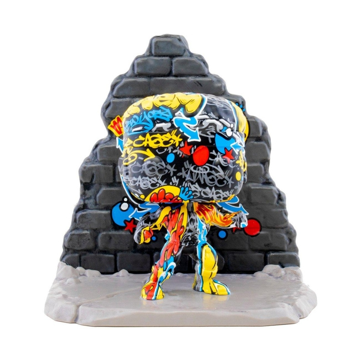 Funko Pop! - DELUXE Eksklusiv Marvel - Luke Cage Graffiti (52711) i gruppen LEGETØJ, BØRN & BABY / Legetøj / Figurer, miniaturer og tilbehør hos TP E-commerce Nordic AB (C82388)