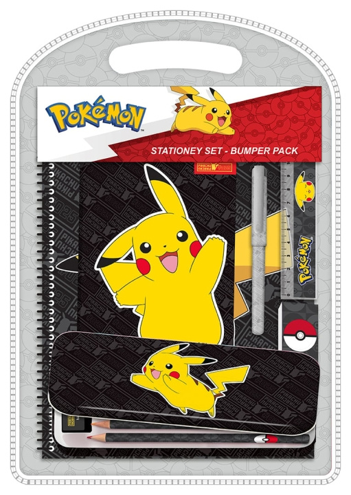 Pokémon Kids Licensing - Skrivesæt m. metalæske - Pokémon (061506884) i gruppen LEGETØJ, BØRN & BABY / Legetøj / Hobbyartikler hos TP E-commerce Nordic AB (C82547)