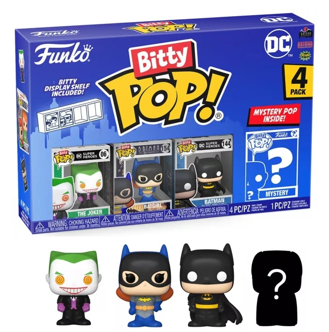 Funko Pop! - Bitty POP 4PK DC Jokeren (71312) i gruppen LEGETØJ, BØRN & BABY / Legetøj / Figurer, miniaturer og tilbehør hos TP E-commerce Nordic AB (C82563)