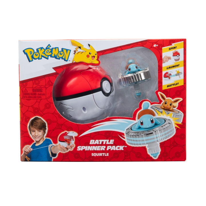 Pokémon Pokemon - Battle Spinner Ass. (PKW4397) i gruppen LEGETØJ, BØRN & BABY / Legetøj / Action spil hos TP E-commerce Nordic AB (C82661)