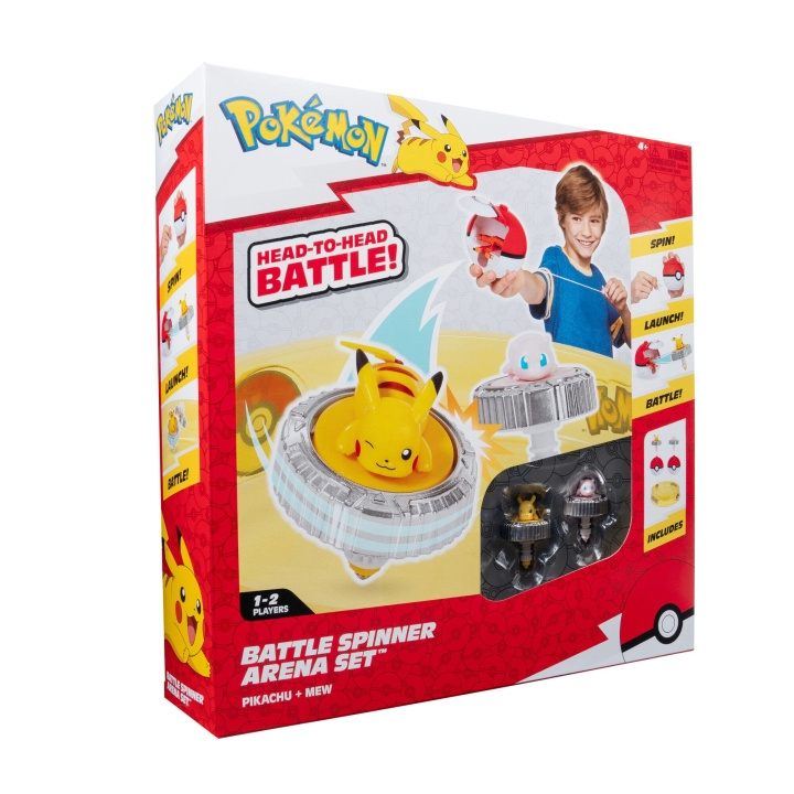 Pokémon Pokemon - Battle Spinner 2pk (PKW4403) i gruppen LEGETØJ, BØRN & BABY / Legetøj / Action spil hos TP E-commerce Nordic AB (C82662)