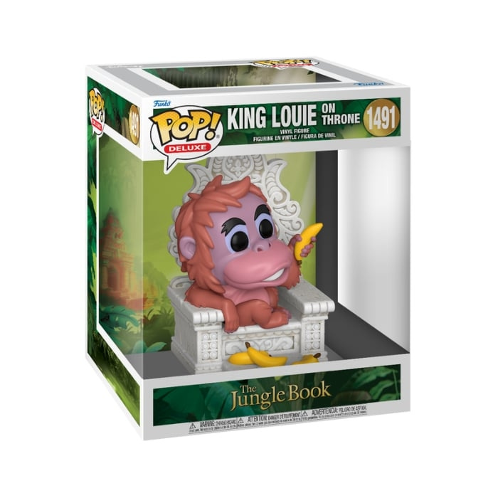Funko Pop! - Deluxe Junglebogen - Kong Louie på tronen (80785) i gruppen LEGETØJ, BØRN & BABY / Legetøj / Figurer, miniaturer og tilbehør hos TP E-commerce Nordic AB (C82722)