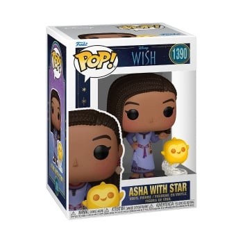 Funko Pop! - Vinyl Buddy Wish - Asha med stjerne (72420) i gruppen LEGETØJ, BØRN & BABY / Legetøj / Figurer, miniaturer og tilbehør hos TP E-commerce Nordic AB (C82730)