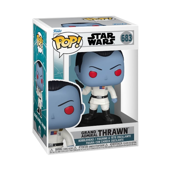 Funko Pop! - Vinyl Star Wars - Storadmiral Thrawn (76539) i gruppen LEGETØJ, BØRN & BABY / Legetøj / Figurer, miniaturer og tilbehør hos TP E-commerce Nordic AB (C82732)