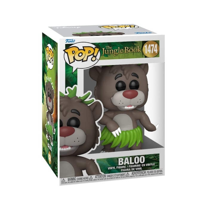 Funko Pop! - Vinyl Junglebogen - Baloo (80787) i gruppen LEGETØJ, BØRN & BABY / Legetøj / Figurer, miniaturer og tilbehør hos TP E-commerce Nordic AB (C82744)