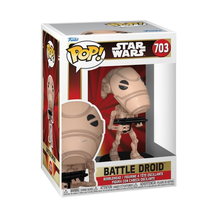 Funko Pop! - Vinyl Star Wars - Battle Droid (76016) i gruppen LEGETØJ, BØRN & BABY / Legetøj / Figurer, miniaturer og tilbehør hos TP E-commerce Nordic AB (C82755)