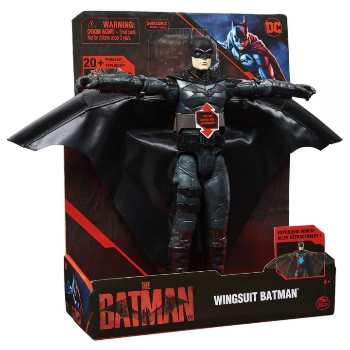 BATMAN Filmfigur med funktion 30 cm (6060523) i gruppen LEGETØJ, BØRN & BABY / Legetøj / Figurer, miniaturer og tilbehør hos TP E-commerce Nordic AB (C82993)