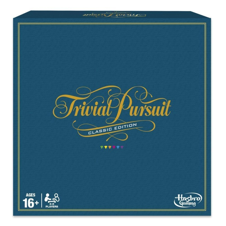 Hasbro Trivial Pursuit Classic Edition (DK) i gruppen LEGETØJ, BØRN & BABY / Spil / Brætspil hos TP E-commerce Nordic AB (C83226)