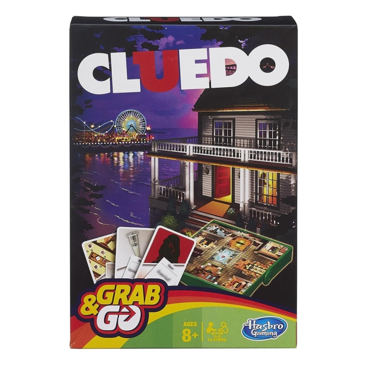 Hasbro Grab & Go Cluedo i gruppen LEGETØJ, BØRN & BABY / Spil / Brætspil hos TP E-commerce Nordic AB (C83227)