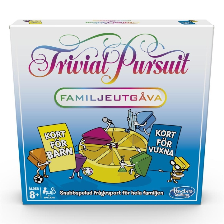 Hasbro Trivial Pursuit Family (SE) i gruppen LEGETØJ, BØRN & BABY / Spil / Brætspil hos TP E-commerce Nordic AB (C83228)