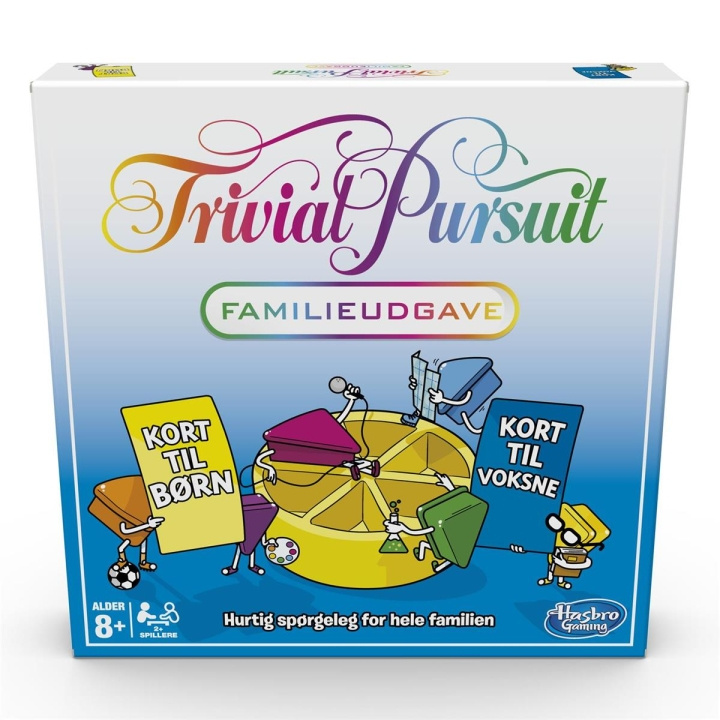 Hasbro Trivial Pursuit Family (DK) i gruppen LEGETØJ, BØRN & BABY / Spil / Brætspil hos TP E-commerce Nordic AB (C83229)