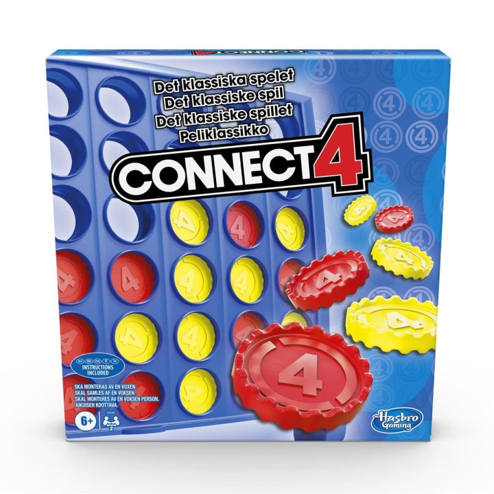 Hasbro Forbind 4 i gruppen LEGETØJ, BØRN & BABY / Spil / Brætspil hos TP E-commerce Nordic AB (C83230)