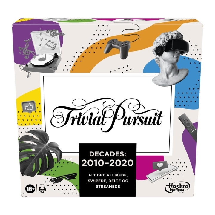Hasbro Trivial Pursuit Decades: 2010-2020 (DK) i gruppen LEGETØJ, BØRN & BABY / Spil / Brætspil hos TP E-commerce Nordic AB (C83239)