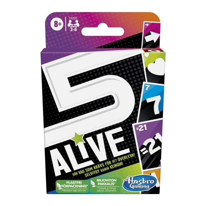 Hasbro 5 Alive (SE/FI) i gruppen LEGETØJ, BØRN & BABY / Spil / Brætspil hos TP E-commerce Nordic AB (C83243)