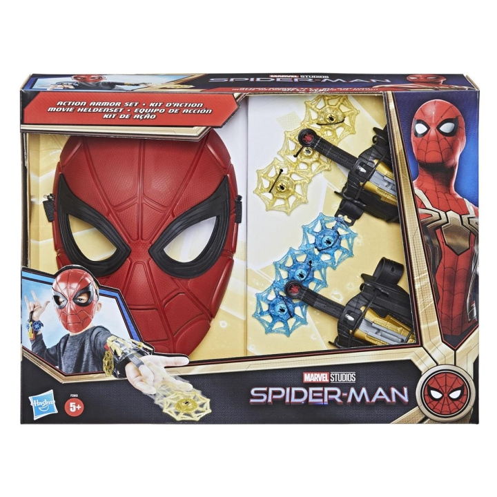 Marvel Spider-Man rollespil action rustningssæt i gruppen LEGETØJ, BØRN & BABY / Legetøj / Figurer, miniaturer og tilbehør hos TP E-commerce Nordic AB (C83251)
